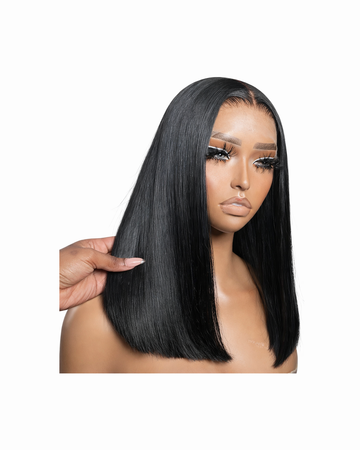 Perruque LuxeHair 13x4 Lace Front Bob, effet densité 180%
